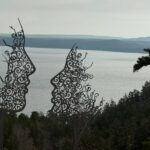 Buraïbay vu du ciel : Évolution des belvédères du parc naturel