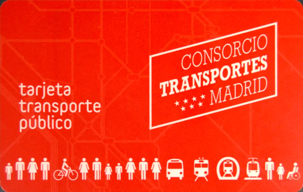 Tarjeta metro Madrid