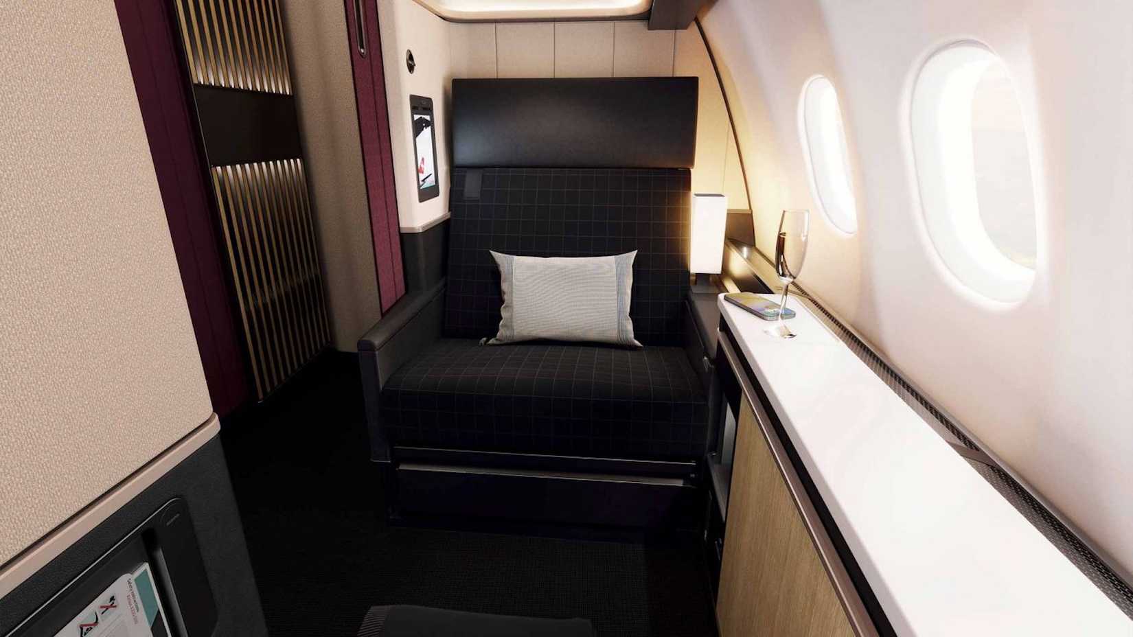Une Suite de Première Classe de SWISS International Air Lines