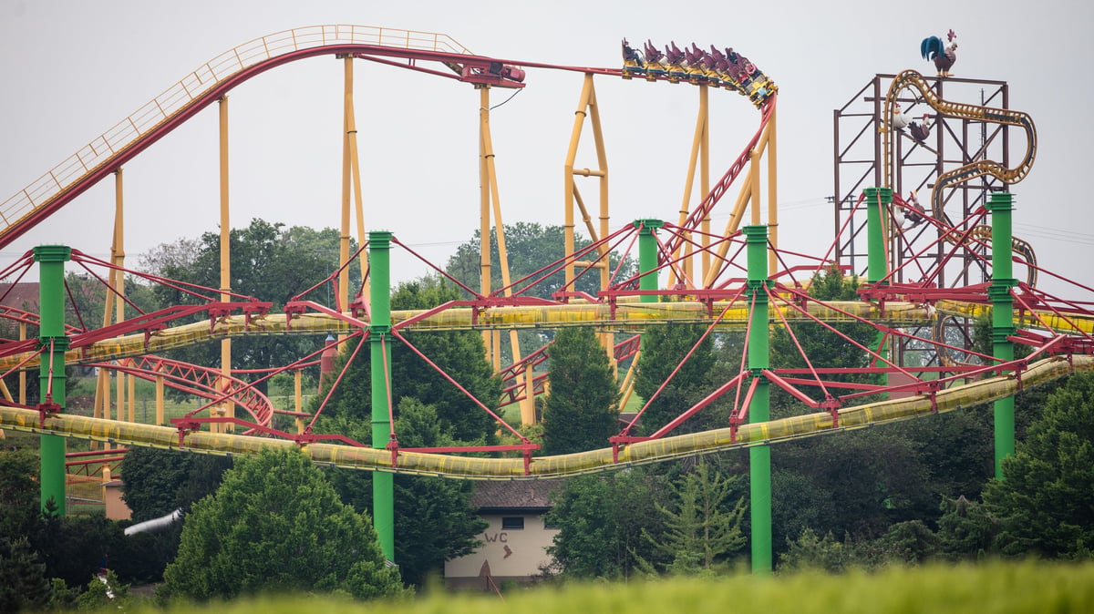 Parc d'attractions en Bade-Wurtemberg démonte ses montagnes russes