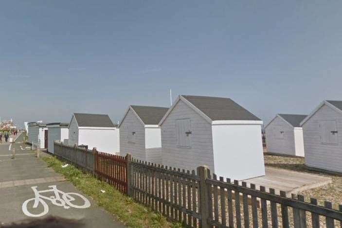 Le Conseil de Walmer a choisi cet emplacement en raison du fort passage, avec des cabanes de plage à proximité. Photo : Smith Group