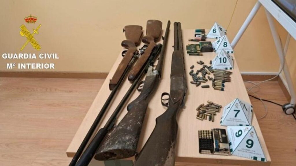Armes saisies chez le braqueur de la station-service de Tui