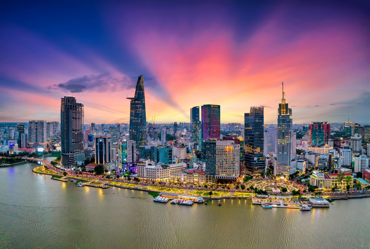 Ho Chi Minh Ville animée