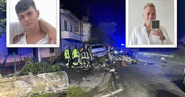 Accident mortel à Ceccano : Andrea Lombardi et Luigi Ferrante perdent la vie