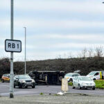 Accident spectaculaire : un fourgon se renverse au carrefour dangereux de Crewe