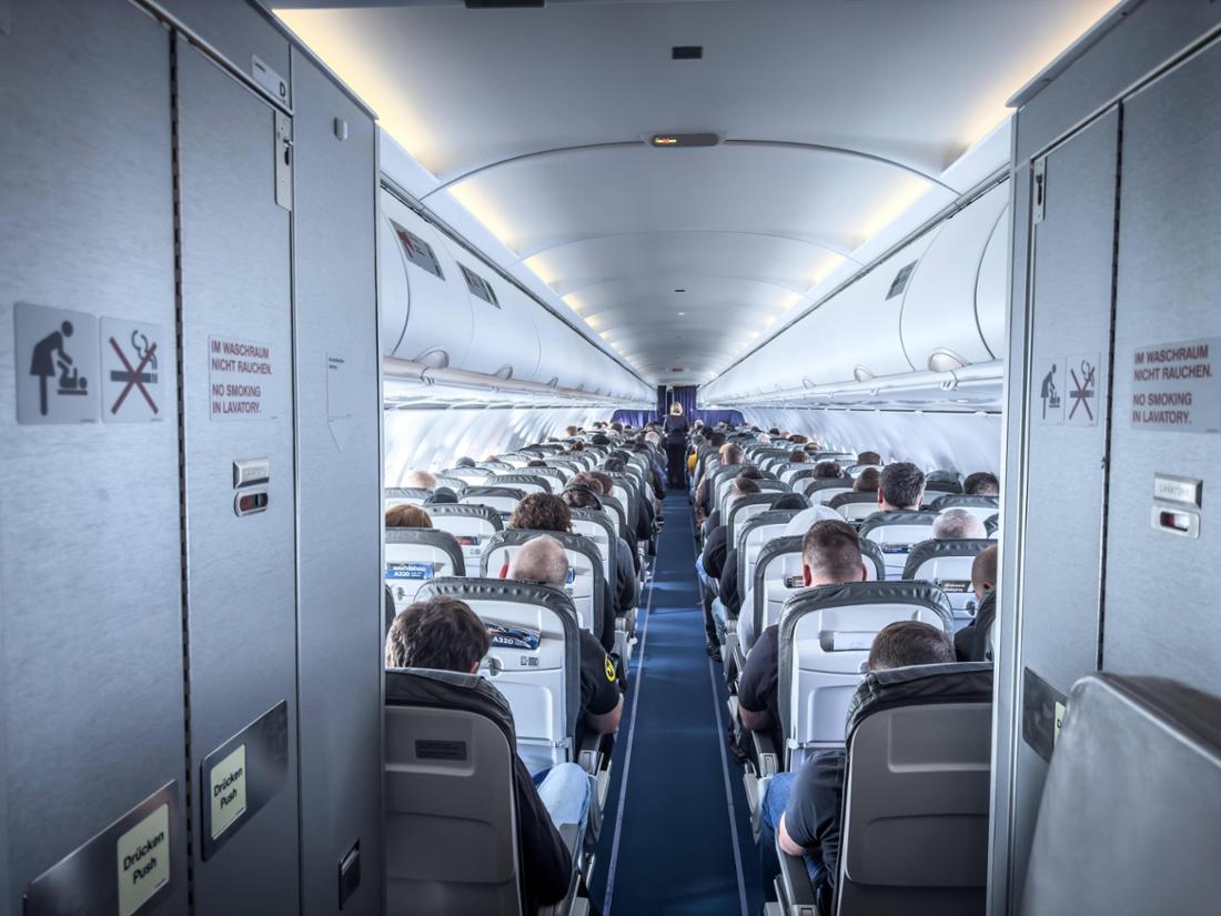 Confusion lors des voyages en avion