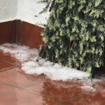 Des pluies torrentielles provoquent une incroyable grêle sur la côte d'Huelva