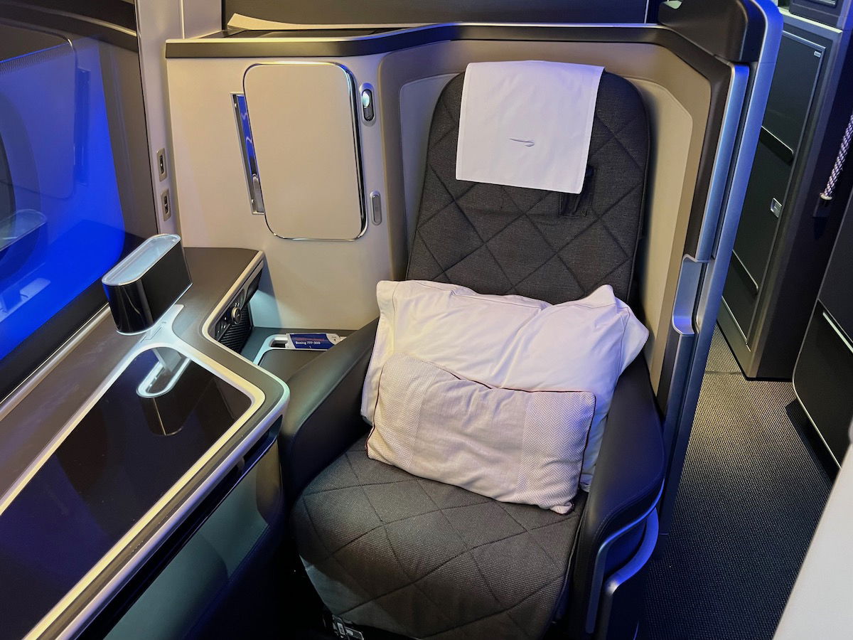 Cabine Première Classe British Airways
