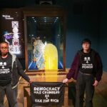 La Tour de Londres fermée après des manifestants lançant de la crème anglaise sur les Joyaux de la Couronne