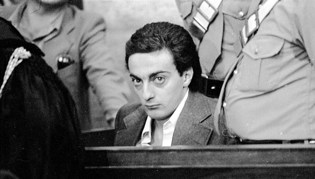 Portrait d'Angelo Izzo, l'un des coupables des violences et tortures du Massacre du Circeo