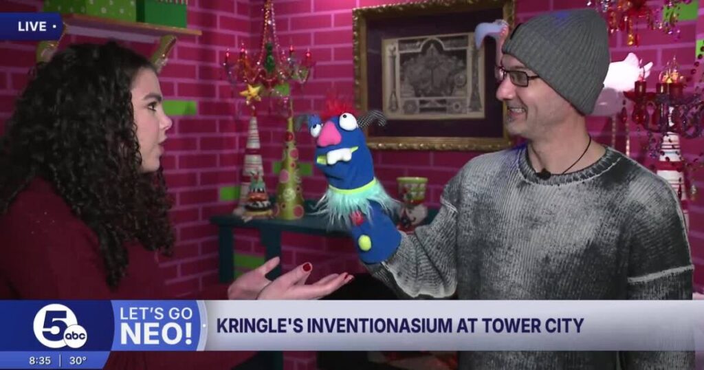 Le retour magique de l'invention de Kringle à Tower City!