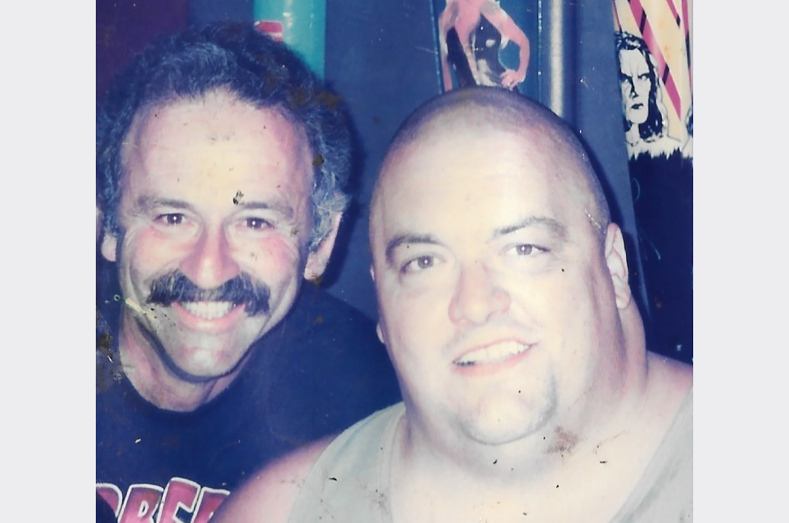 Ken Goldberg avec King Kong Bundy.