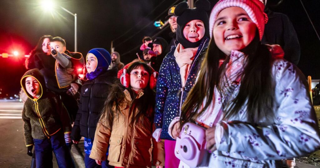 Les lumières de Noël illuminent Española