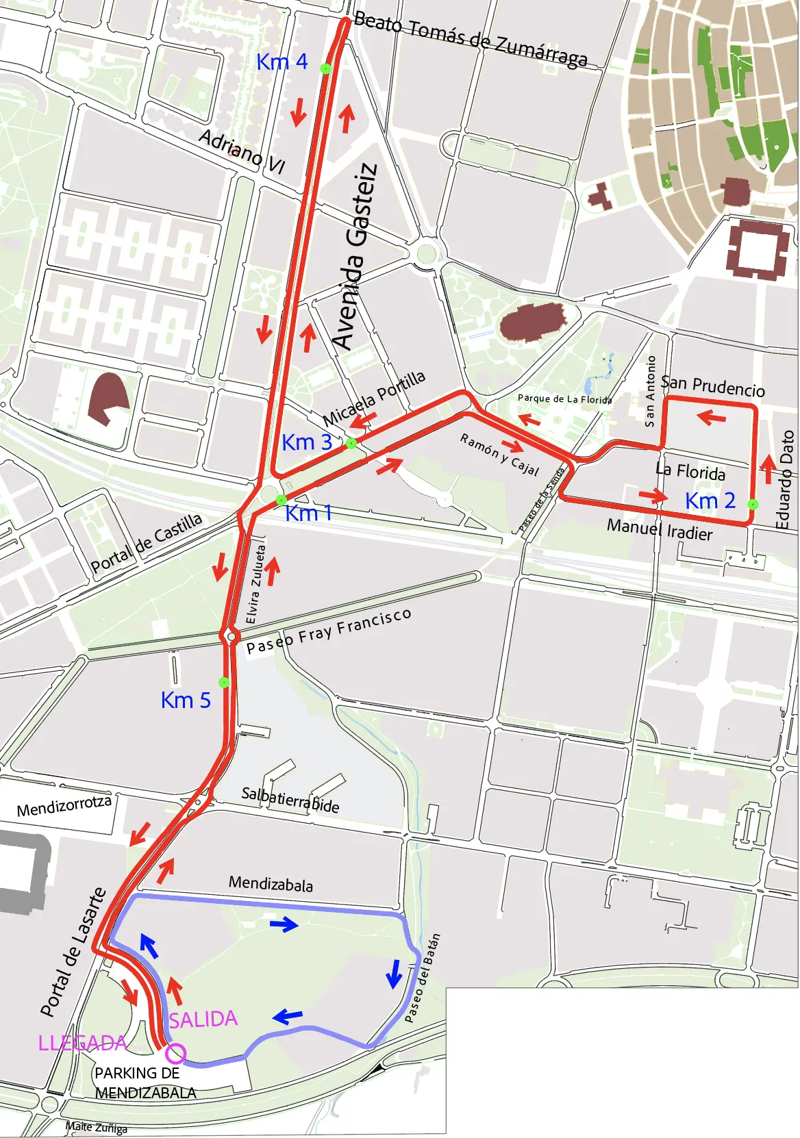 parcours san silvestre