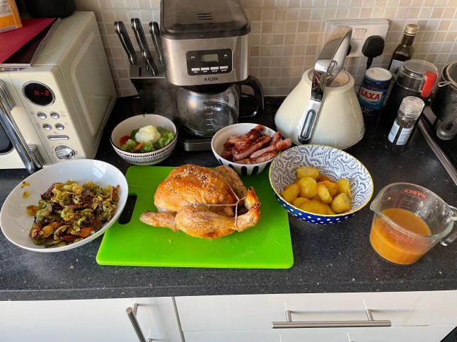 Dîner de Noël sans gluten