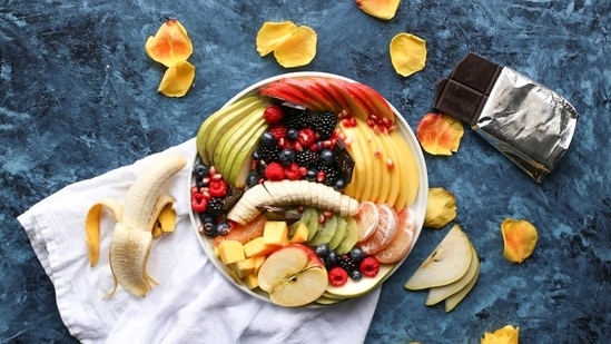 Détails nutritifs des pommes et bananes.