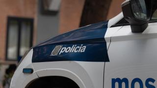Un véhicule de police à Barcelone