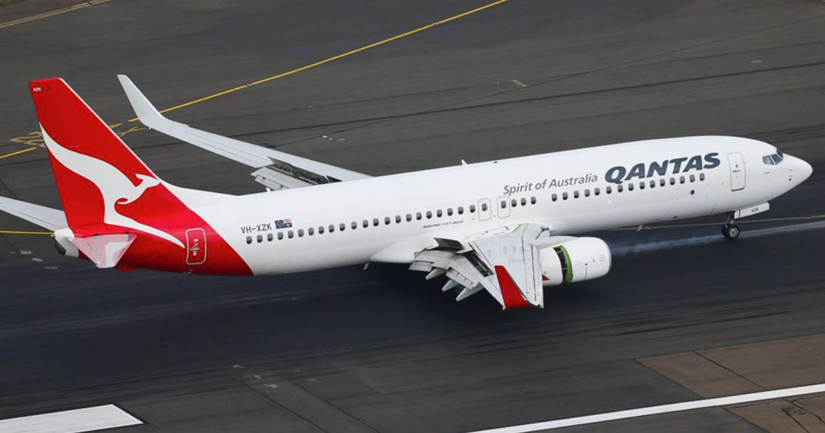 Qantas : un Boeing 737 surchargé de quatre tonnes au décollage !