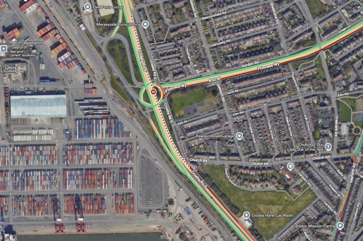 Fermeture du Seaforth Flyover ce matin