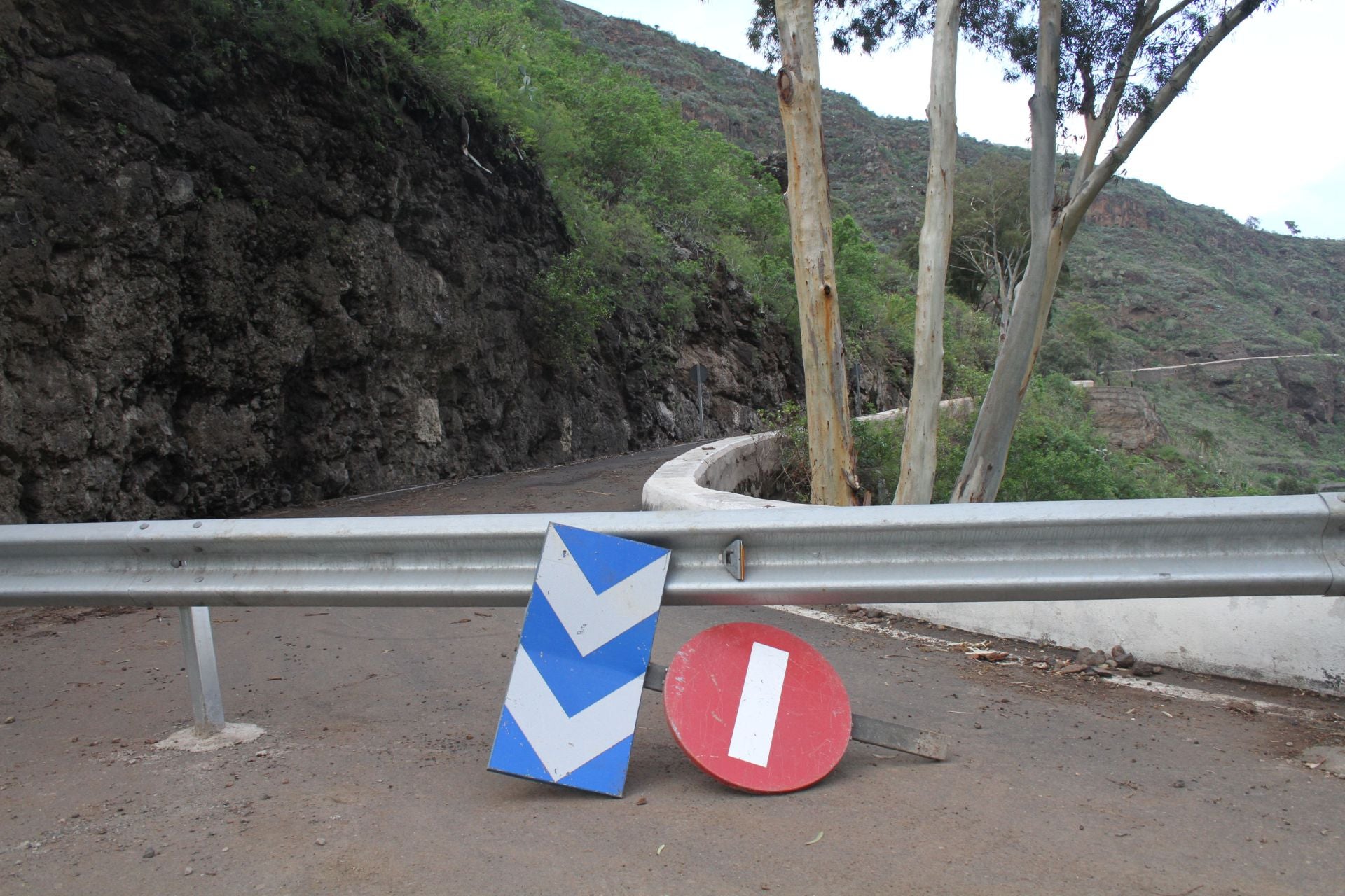 Routes coupées et restrictions de circulation à Gran Canaria ce jeudi 4 décembre