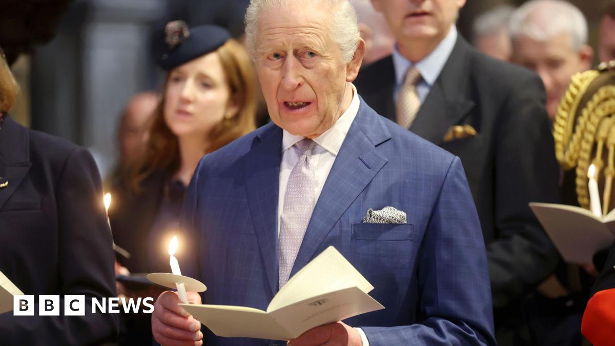 Soutien du roi aux chrétiens persécutés lors d'un service de l'Avent