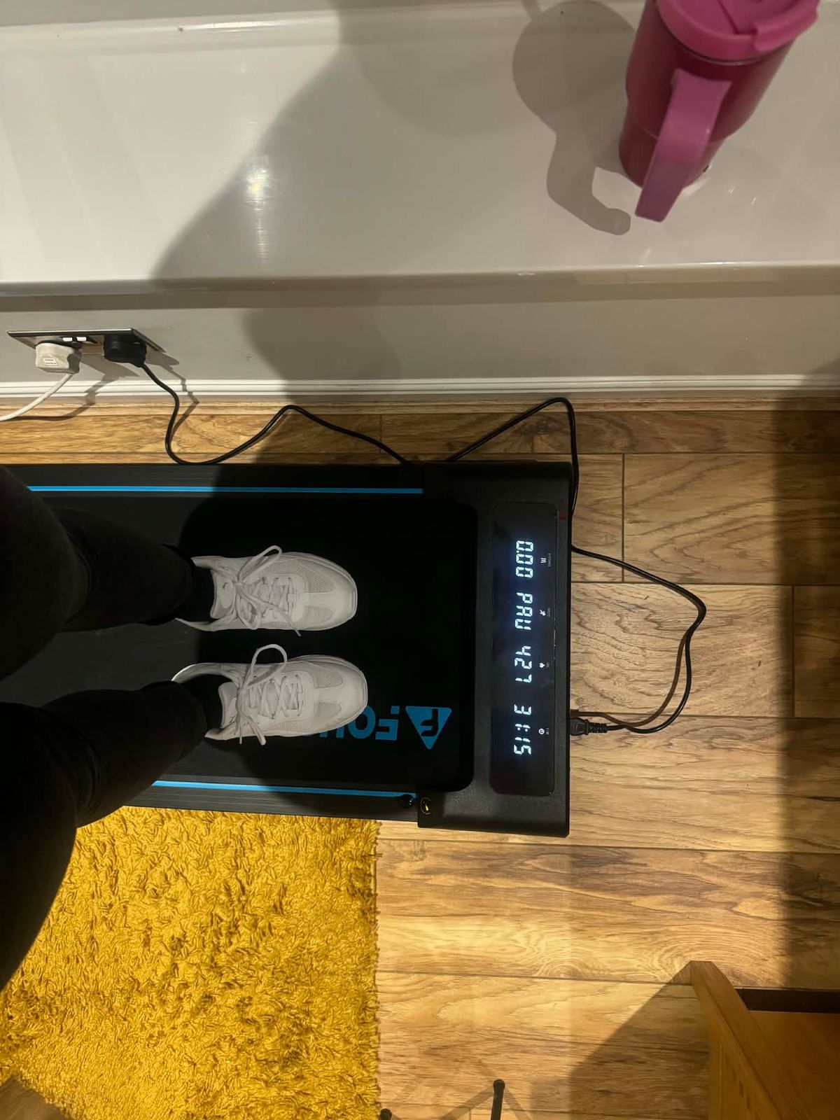 J'utilise le tapis de marche tous les jours
