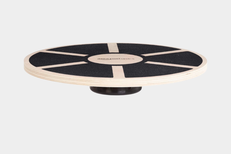 Planche d'équilibre en bois Amazon Basics
