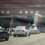 Fermeture de la quatrième tube de l’Elbtunnel à Hambourg