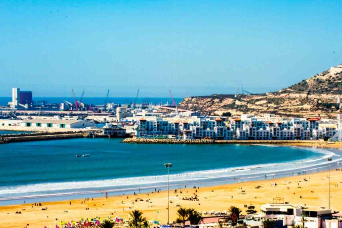 Agadir, Maroc, février