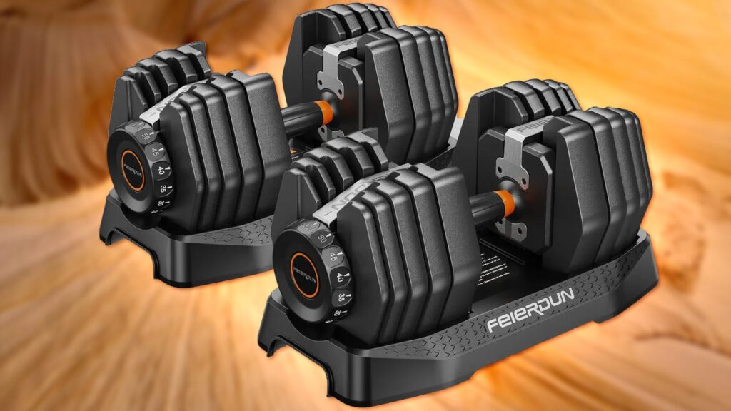Obtenez les haltères ajustables de 52,5 lb à 150 $ de moins que les Bowflex SelectTech !