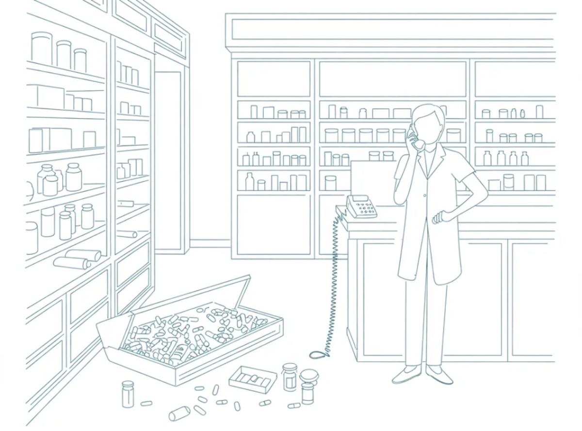 65 incidents de criminalité dans les pharmacies de la région en 2025