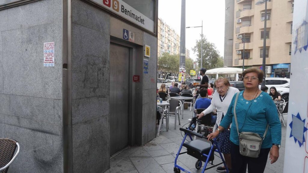 Accessibilité et obstacles dans le Métro de Valencia
