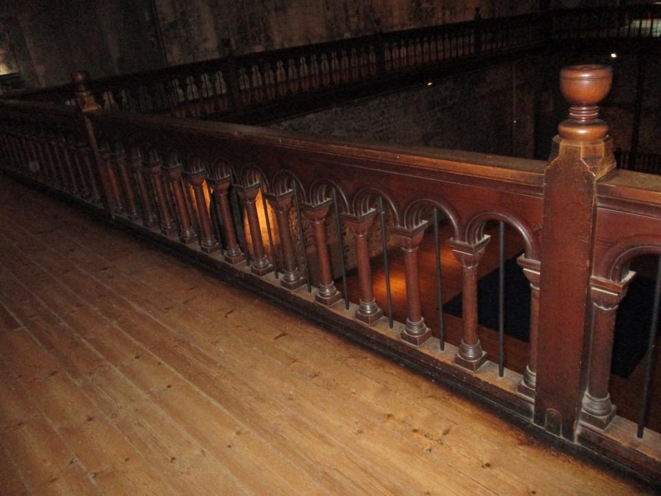 Balustrades victoriennes du château de Norwich