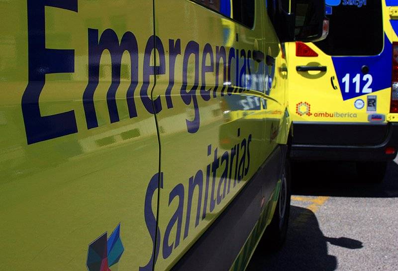 Enfant blessé dans un accident sur la rue Vitoria à Miranda de Ebro