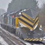 Fermeture des lignes de train avant la tempête Goretti neigeuse