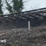 Fermeture prolongée de la ligne de chemin de fer en raison d'un glissement de terrain