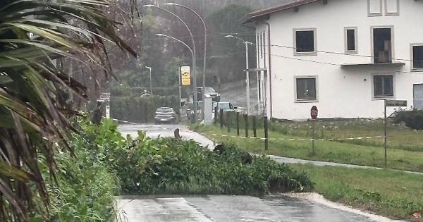 Inondations : Route de Maniano fermée au trafic