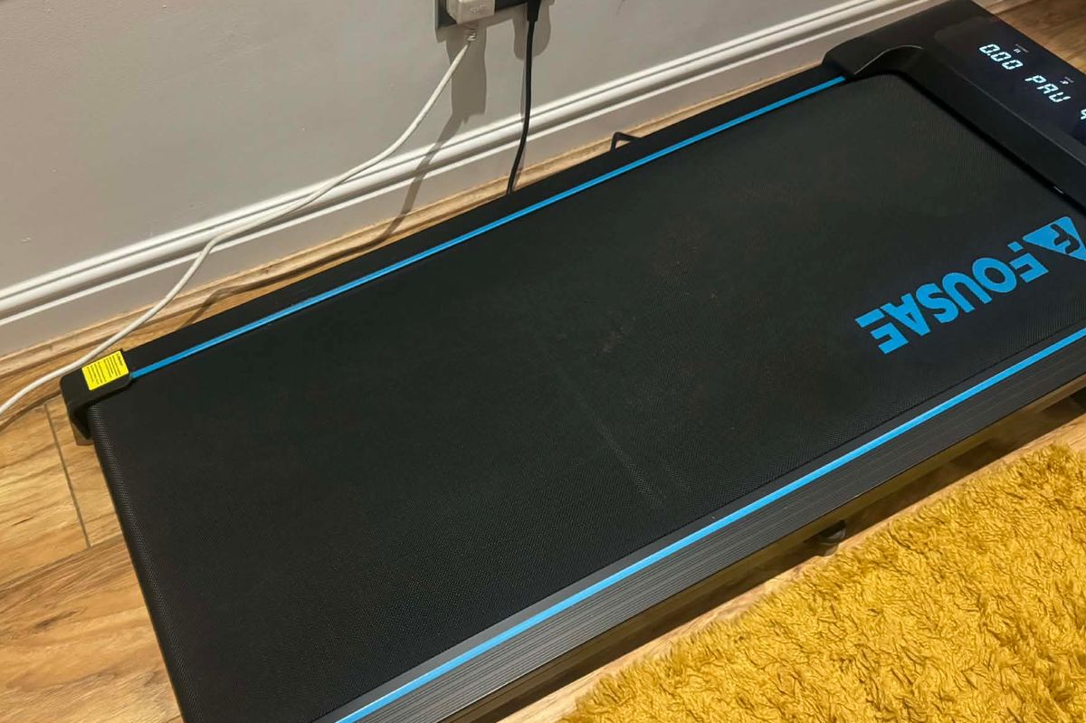 Le tapis de marche est actuellement en réduction
