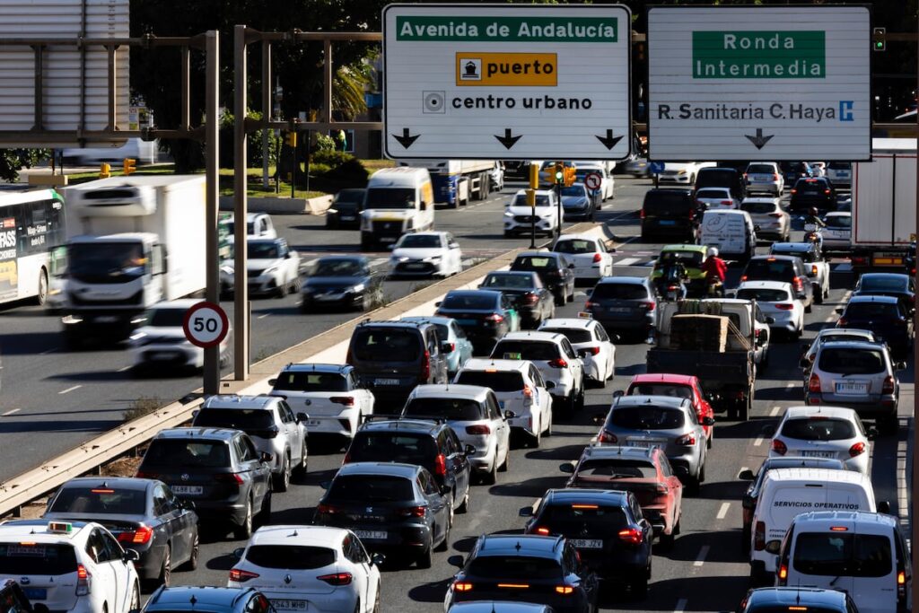 Málaga : un trafic bloqué sans solution rapide