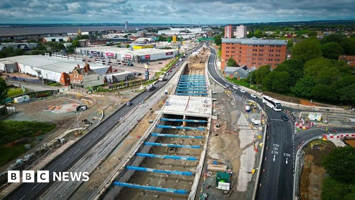 Ouverture imminente du passage sous l'A63 au centre de Hull