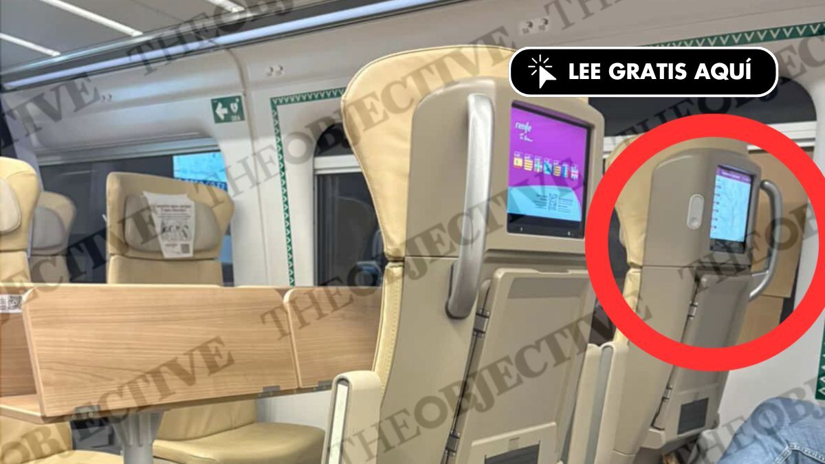 Renfe répare les fenêtres des trains avec des cartons