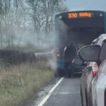 Nouveaux soucis pour les bus de Stirling : un arrêt enfumé perturbe le service matinal