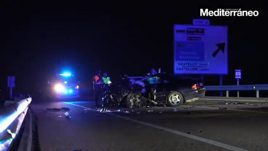 Accident tragique sur la N-340 : un mort et deux blessés graves à Castelló