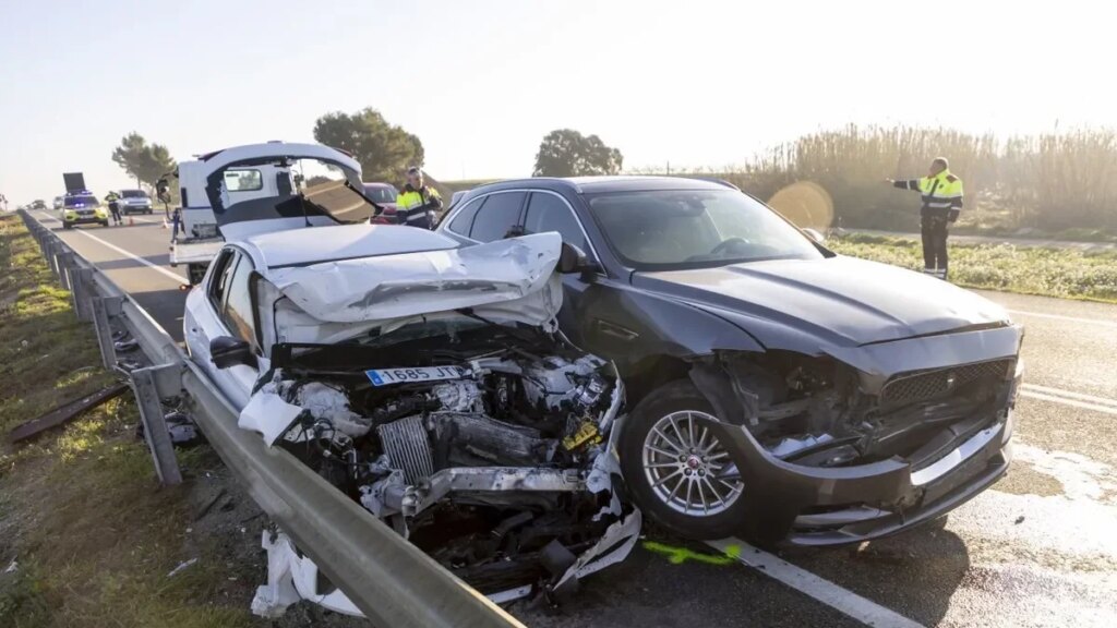 Collision multiple à Corbins : un blessé grave