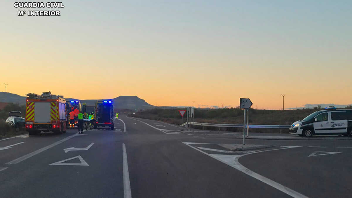 Conductrice sous drogue : un grave accident à Herrera de los Navarros