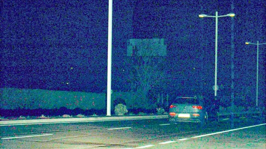 Excès de vitesse à 122 km/h à Zaragoza sur une route à 50 !