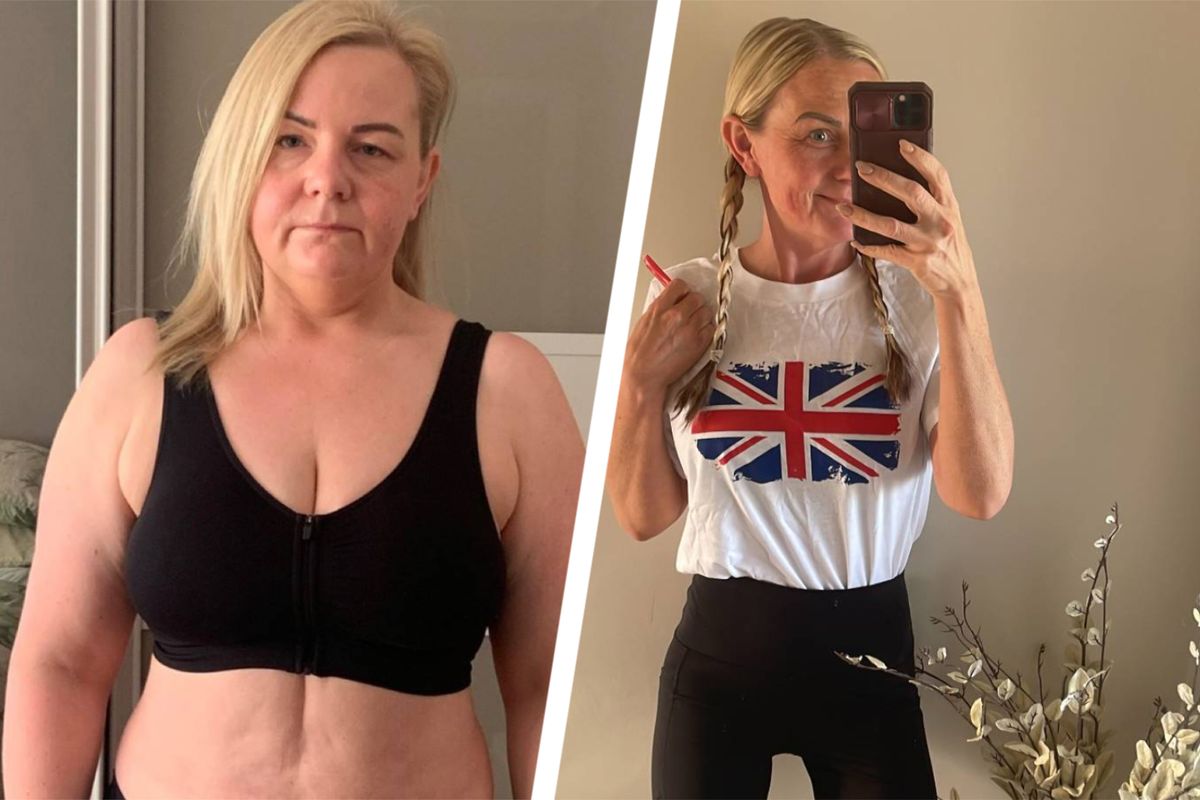 Vicky est passée d'une taille 48 à une taille 36