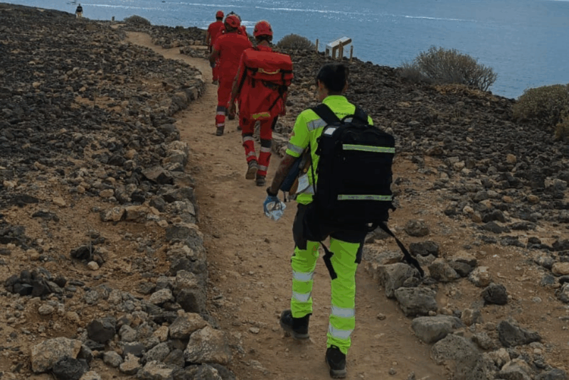 Interventions des pompiers de Tenerife face à quatre incidents liés aux vents récents