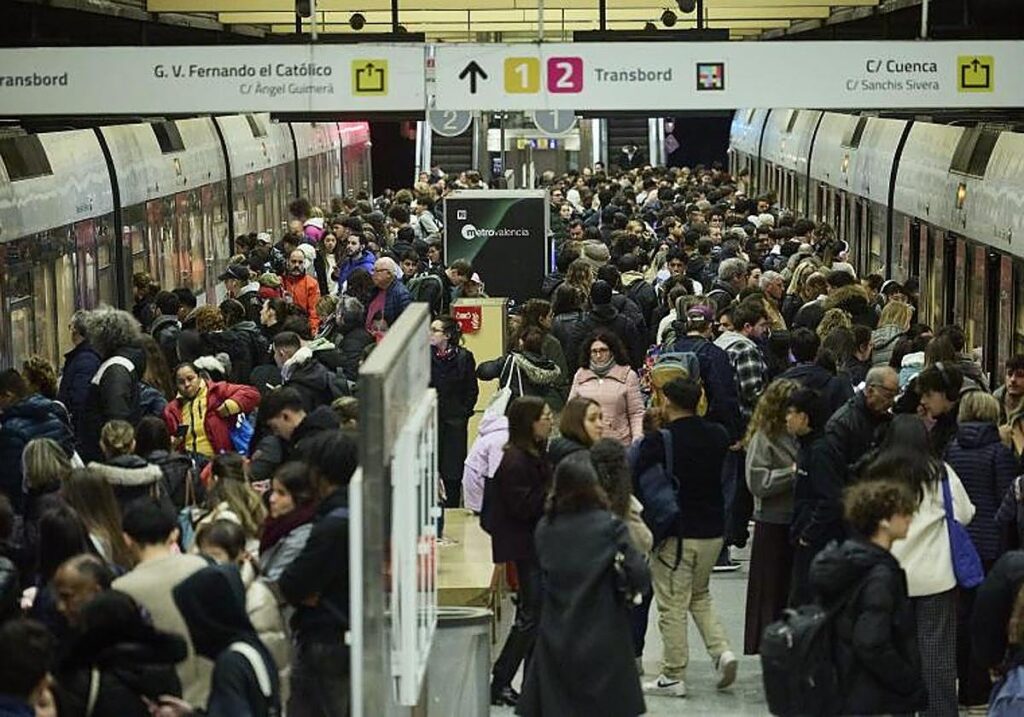 La station de métro la plus fréquentée à Valence : 6,8 millions de passagers en un an !