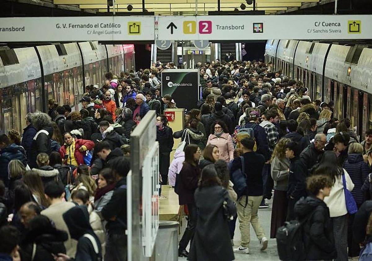 La station de métro la plus fréquentée à Valence : 6,8 millions de passagers en un an !